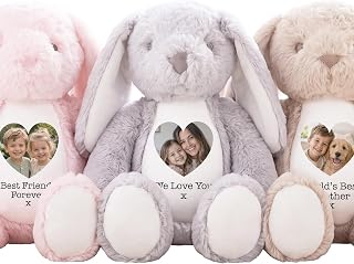 Personalised Teddy | Personalised Photo Teddy | Personalised Picture Bunny | Personalised Gift for Birthday | Personalised Photo Gifts