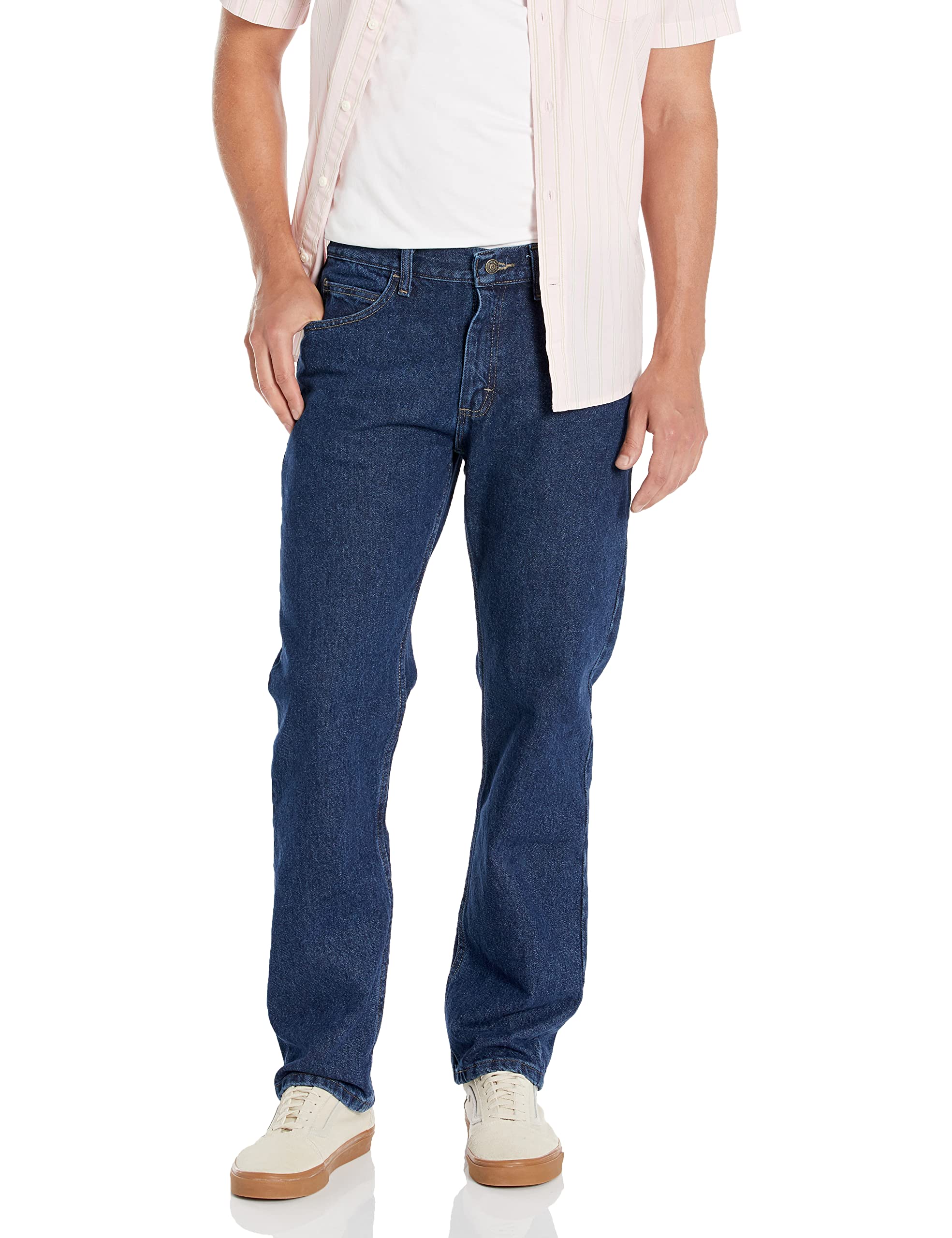 Lee - Mens Jeans - Regular Straight Fit - Legendary - Double Black