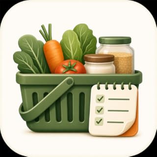 Grocery List & Pantry Tracker for Fire Tablet - Shopping List, Kitchen Inventory & Meal Planner