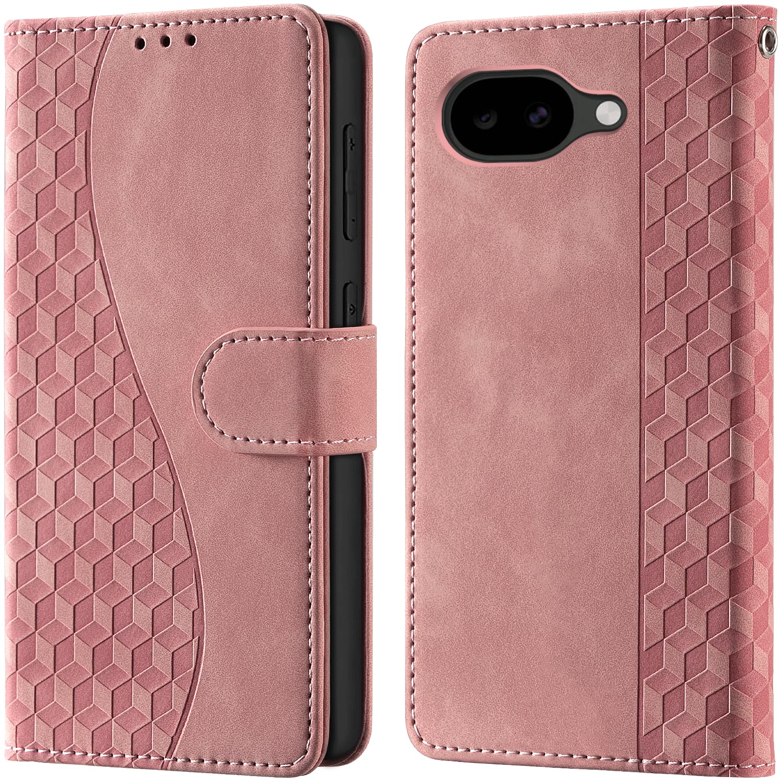 Case for Google Pixel 10A Wallet Type Pink