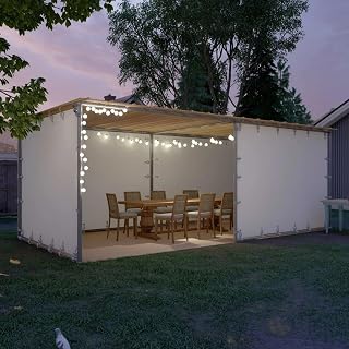 Sieger Sukkah Kit with Schach from The Sukkah Store - Full Sukkah Kit, Schach Mats Included - No Tools Required & Goes Up in Minutes. Free Storage Bag! Kosher Mehadrin (8x10 Feet)