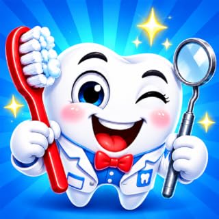 Happy Dr. Dentist Clinic Sim - Clean and Fix Teeth Game.