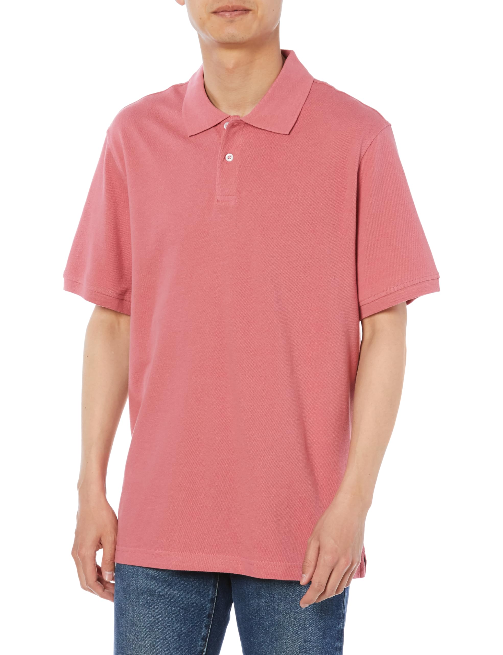 Amazon Essentials Men's Cotton Pique Slim Fit Polo Shirt
