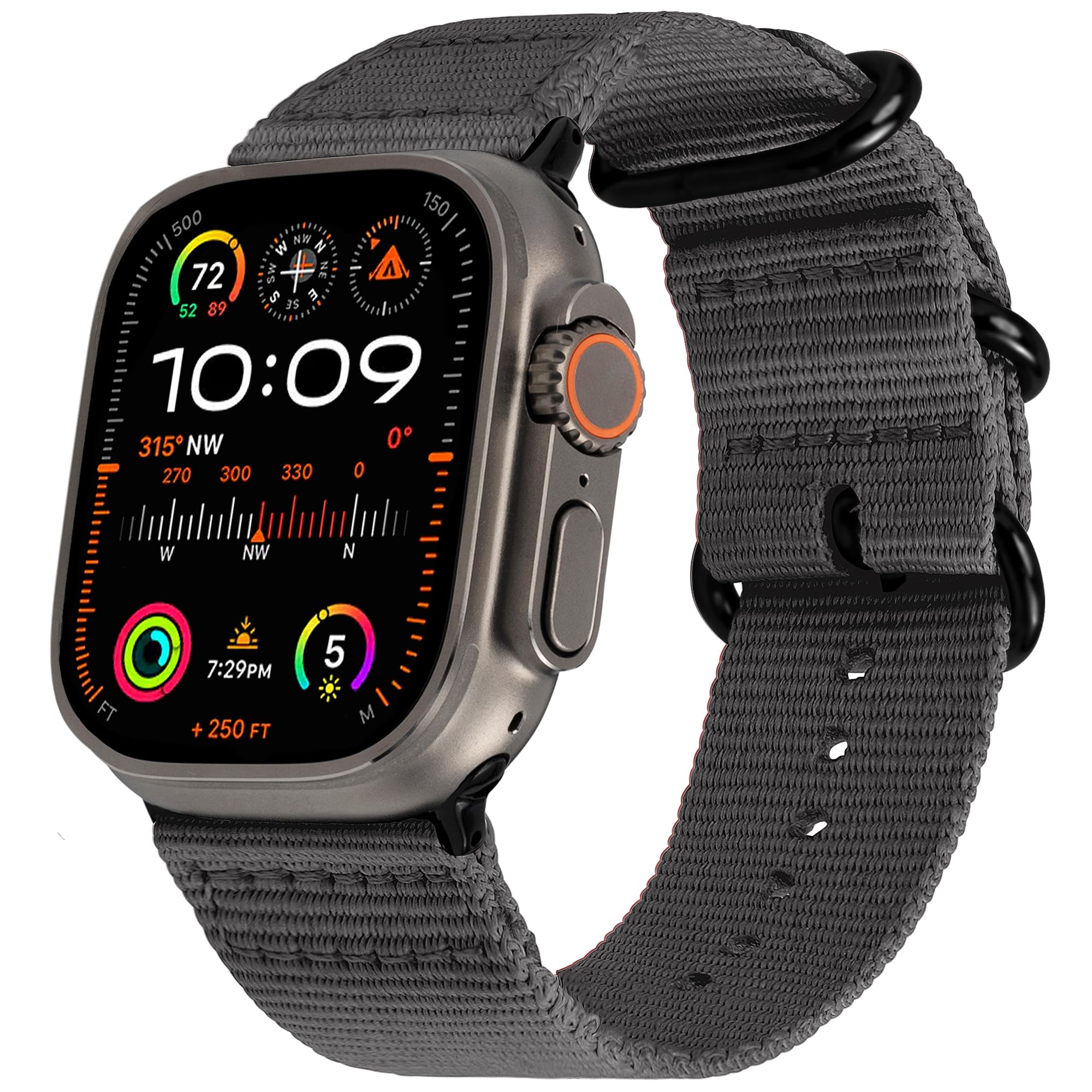 CARTERJETT Compatible with apple watch bands 45mm 44mm 42mm 41mm 40mm 38mm, nylo