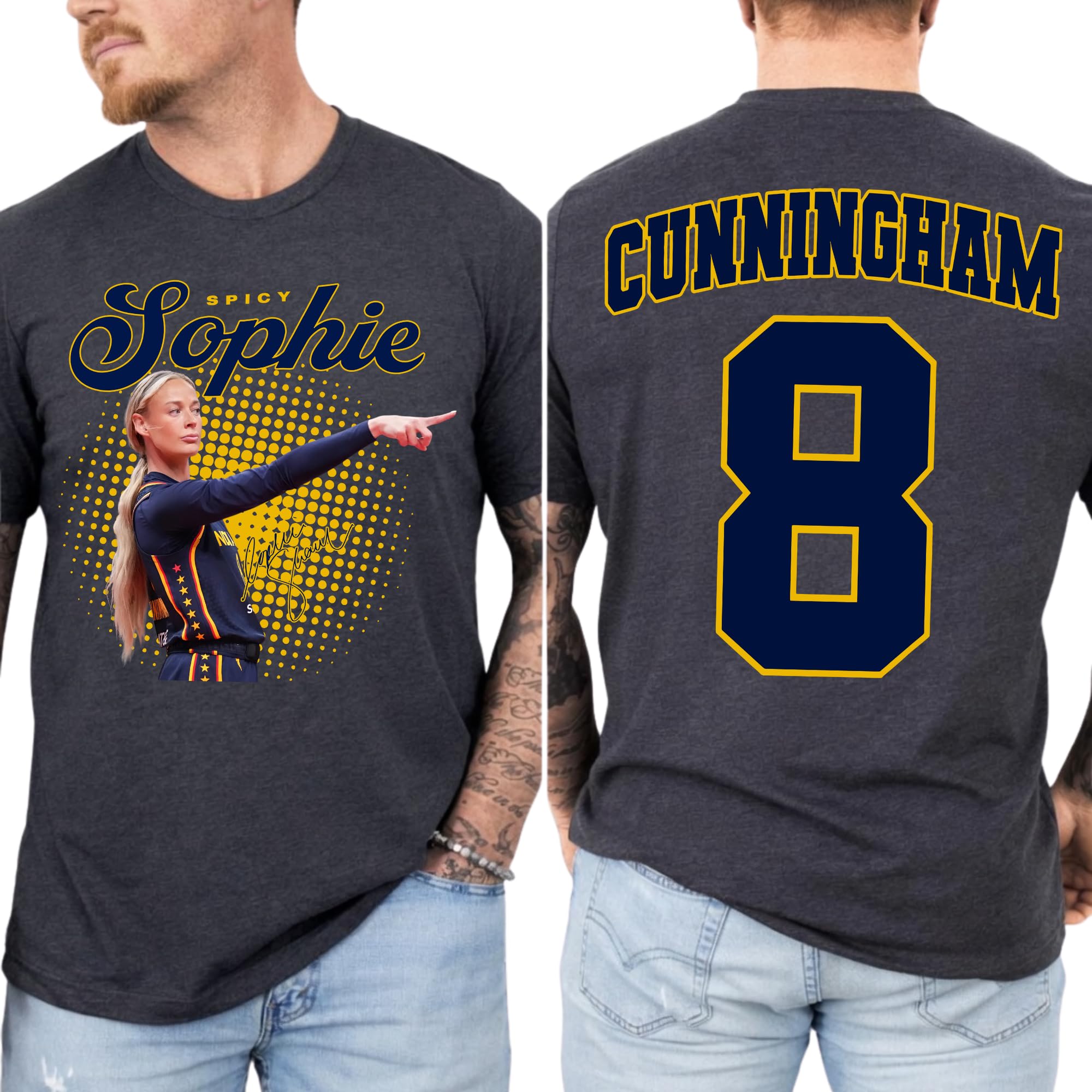 Sophie Cunningham Shirt, 2S Sophie Pointing Point God Shirt for Men Women