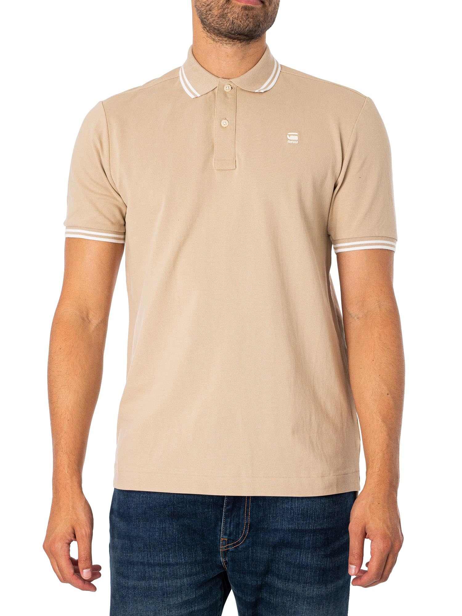 G-STAR Dunda Men's Slim Stripe Polo Shirts (Pack of 1)