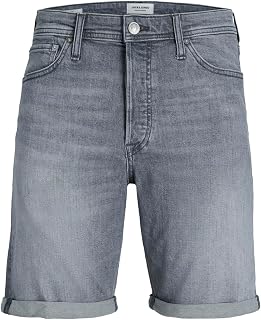 JACK & JONES Male Denim Shorts Baggy Fit Denim Shorts