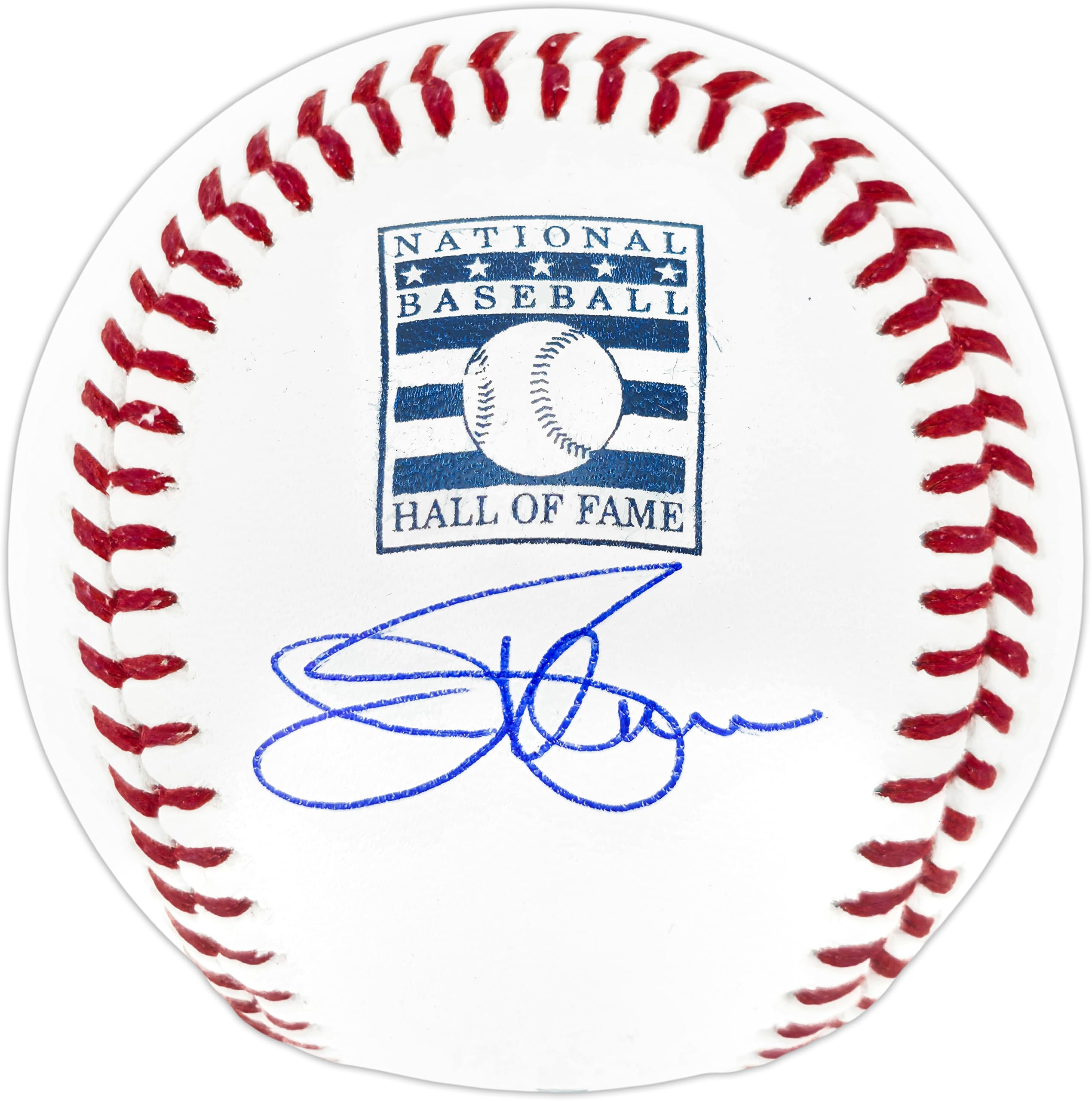 Jim Palmer Autographed Official Hall of Fame HOF Logo Baseball Beckett BAS Witne
