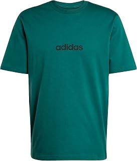 adidas Men's Essentials Linear Single Jersey Tee