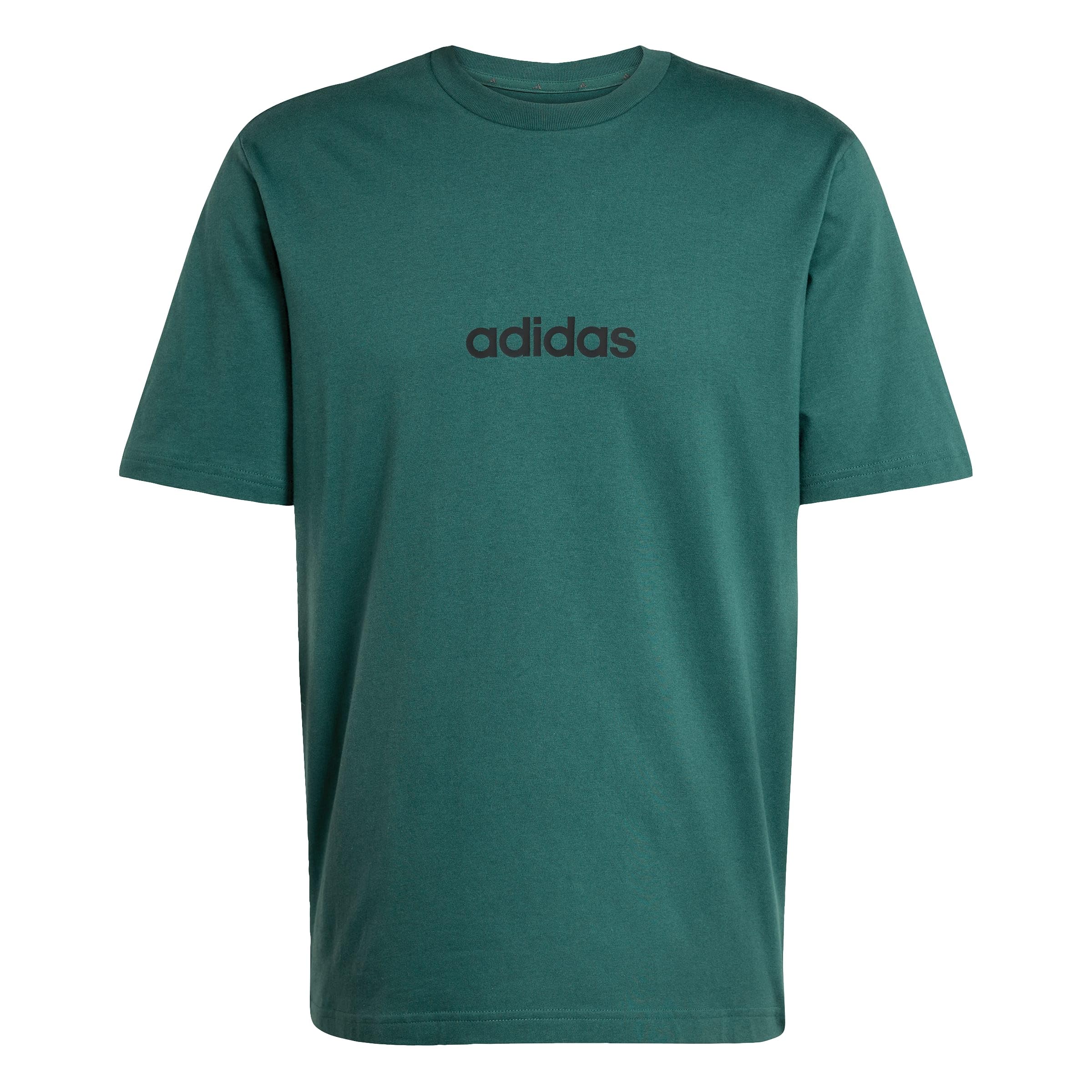 adidas Men's Essentials Linear Single Jersey Tee