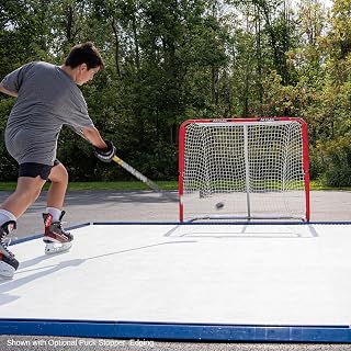 Skate Anytime - Synthetic Ice for Hockey - Skateable Artificial Ice Tiles - Backyard Ice Rink - Expandable