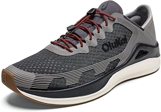 OluKai Moku Pae Men's Boat Shoes, Water Resistant Mesh Breathable Easy Slip On Design, Quick Dry and Improved Traction