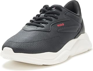 HUGO Men's Running Style Trainers with Thick Rubber Sole