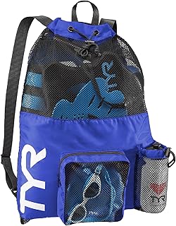 TYR Unisex's Big Mesh Mummy Backpack Bag, Royal Blue, One Size