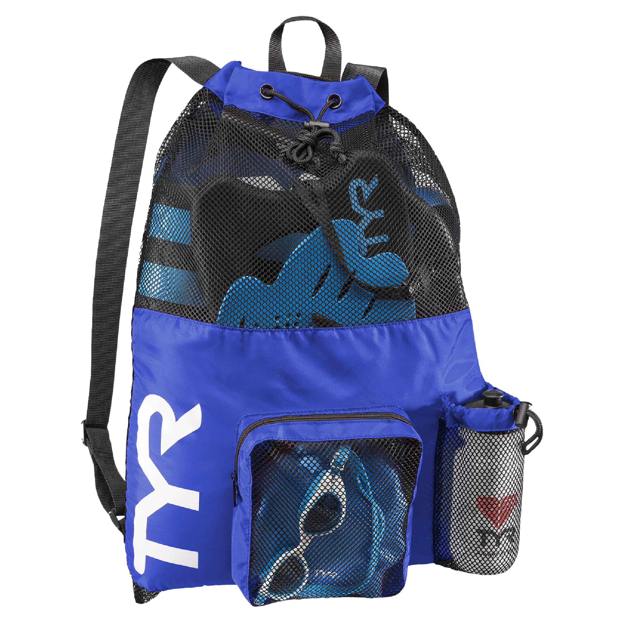 TYR Unisex's Big Mesh Mummy Backpack Bag, Royal Blue, One Size