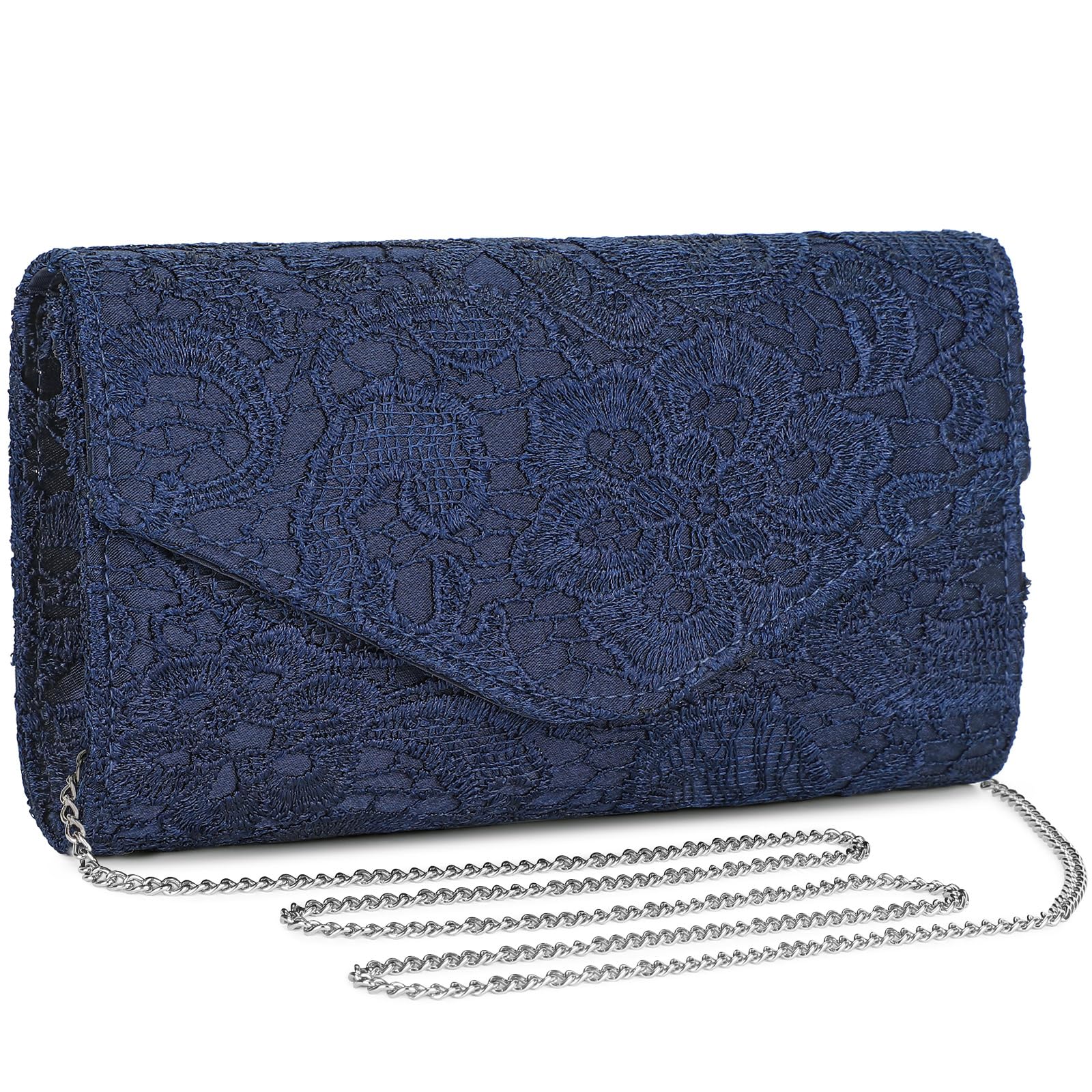 UBORSE Lace Clutch Purses for Women Evening Bag Envelope Elegant