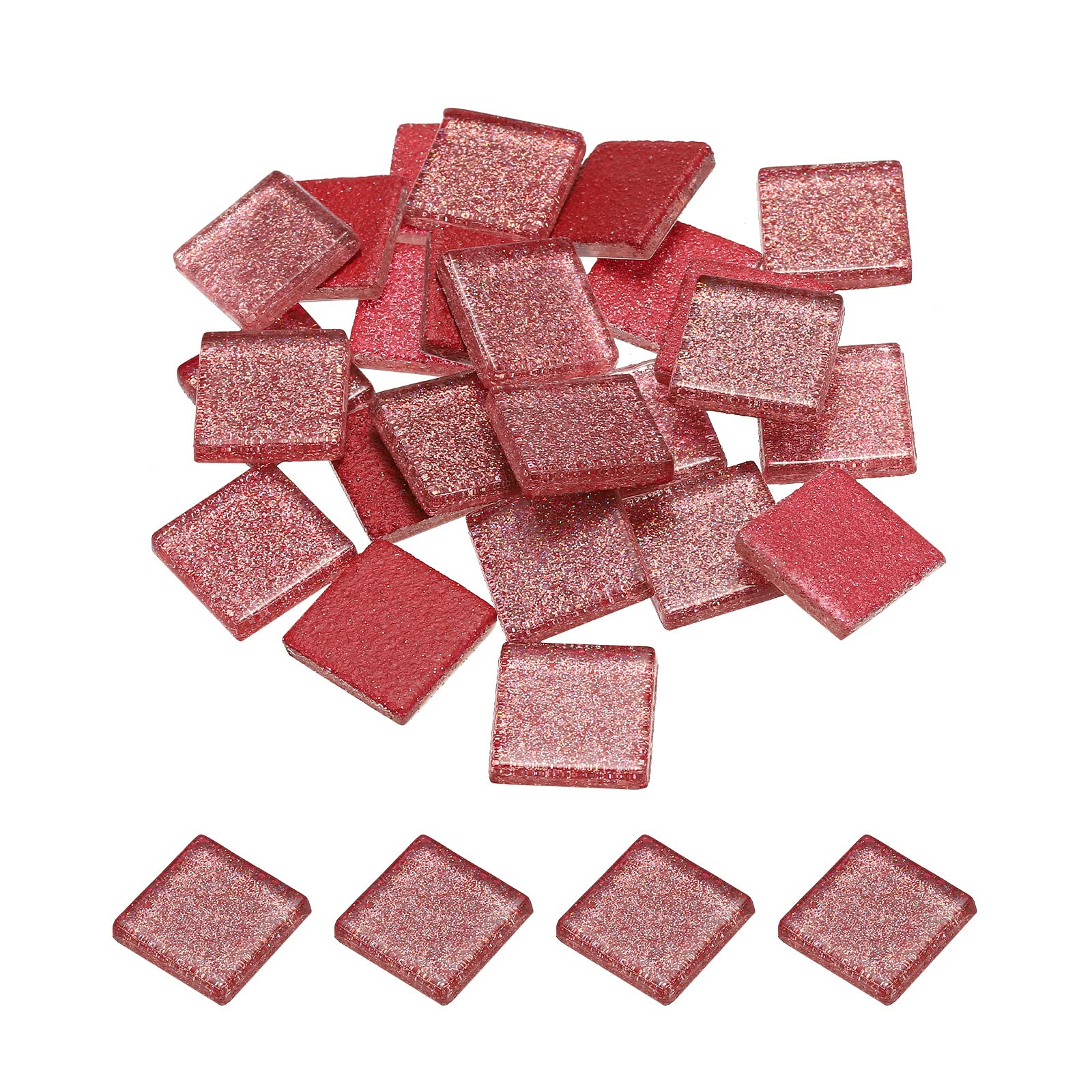 Generic Mosaic Tiles, Glass Tiles, Shine Crystal Mosaic Glass Pieces Bulk Square