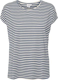 Vero Moda Vmava SS Top Stripe Ga Jrs Noos Vmava SS Top Stripe Ga Jrs Noos Women's (Pack of 1)