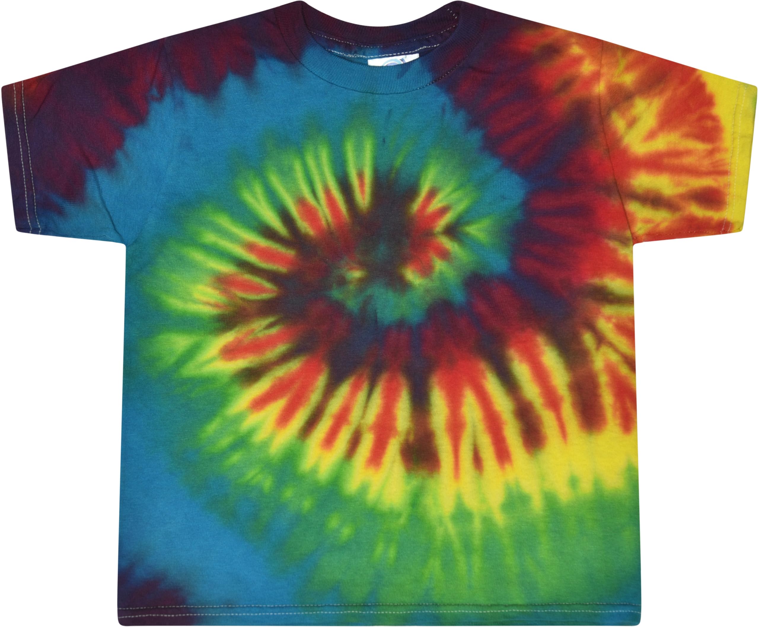Colortone T-shirt batik unisexe pour enfant « Swirl » | T-shirt batik 92-158 ave
