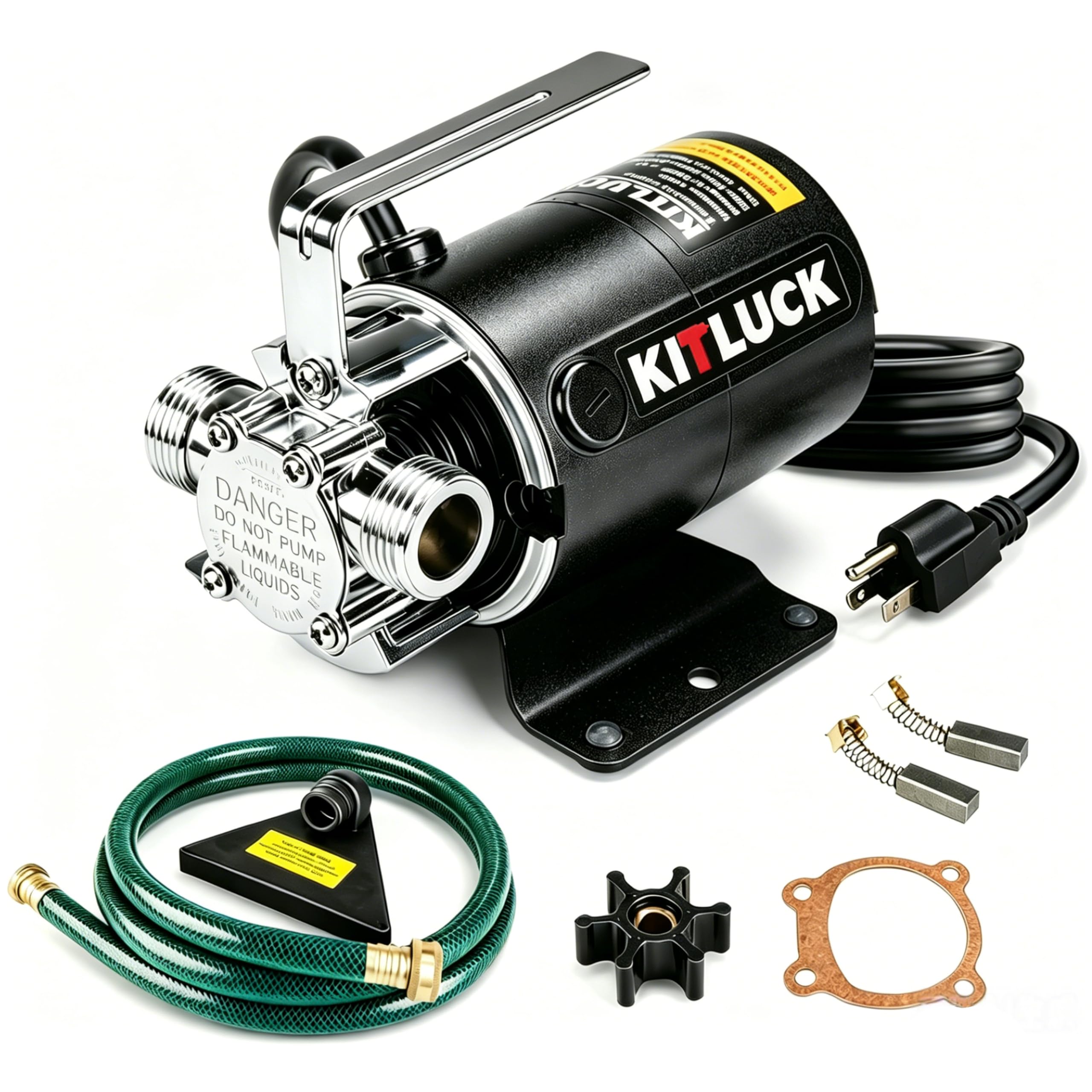 Water Transfer Pump, 115V 1/10HP 330GPH Utility Water Pump Electric With 6ft Suc