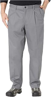 Dockers Men's Long and High Classic Fit Khaki Lux Cotton Stretch Pant Pleated D3