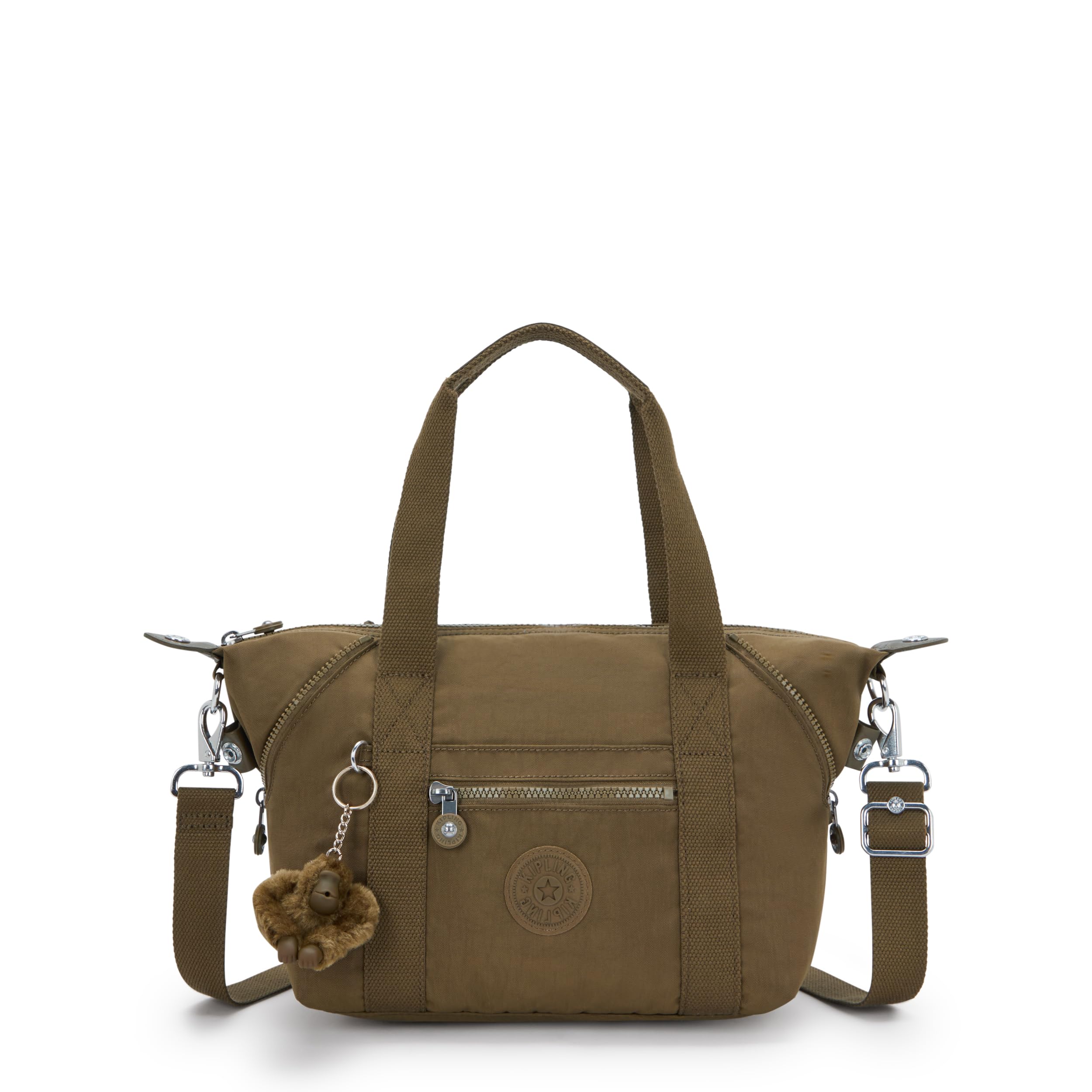 Kipling Art Mini Lightweight Shopping Bag Small Zip Closure Travel