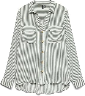 Vero Moda Womens Vmbumpy L/S New WVN Noos Longsleeve T - Shirt, Laurel Wreath, XS UK