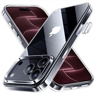 NIMASO for iPhone 18 Pro Max/17 Pro Max Case Clear 6.9 Inch, Slim Thin Case