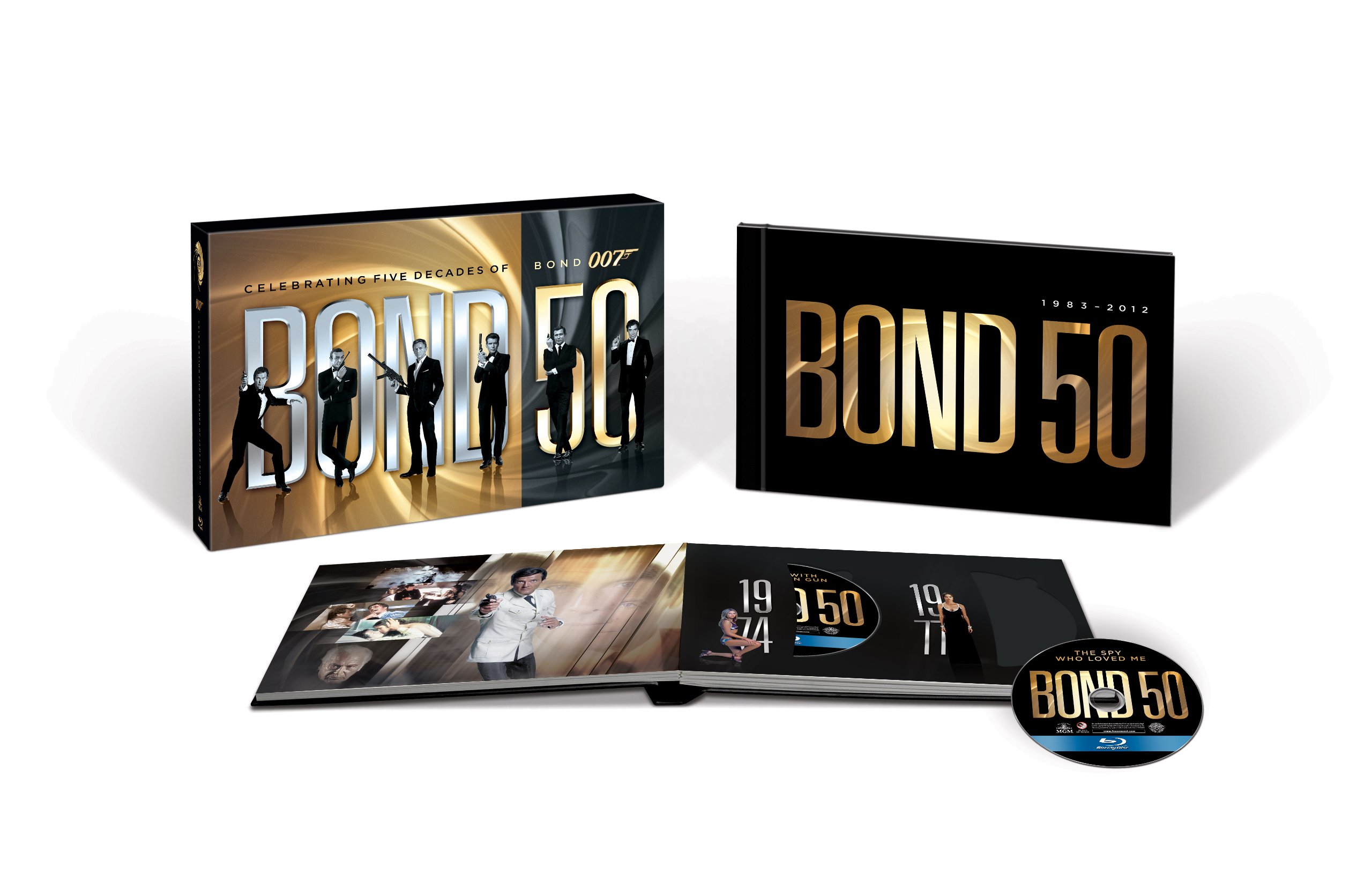 Bond 50: The Complete 22 Film Collection [Blu-ray] (2012)