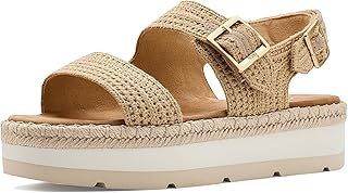 TOMS Women's Espadrilles Sandal with Wedge Giana