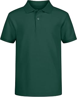 Izod School Uniform Short Sleeve Pique Polo Shirt Children and Youth