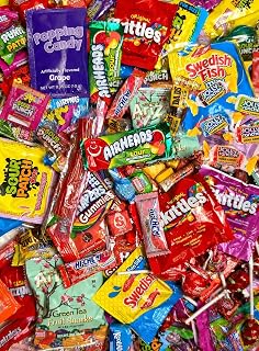 Ultimate Assorted Candy Party Mix - 20 LB Bag - Mega Variety Bulk Assortment - Individually Wrapped Candy - Queen Jax - Variety Pack