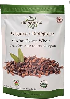 Canadian Owned | Organic Ceylon Cloves | Hand Picked | 90% headcount (7.05 Oz) 200g