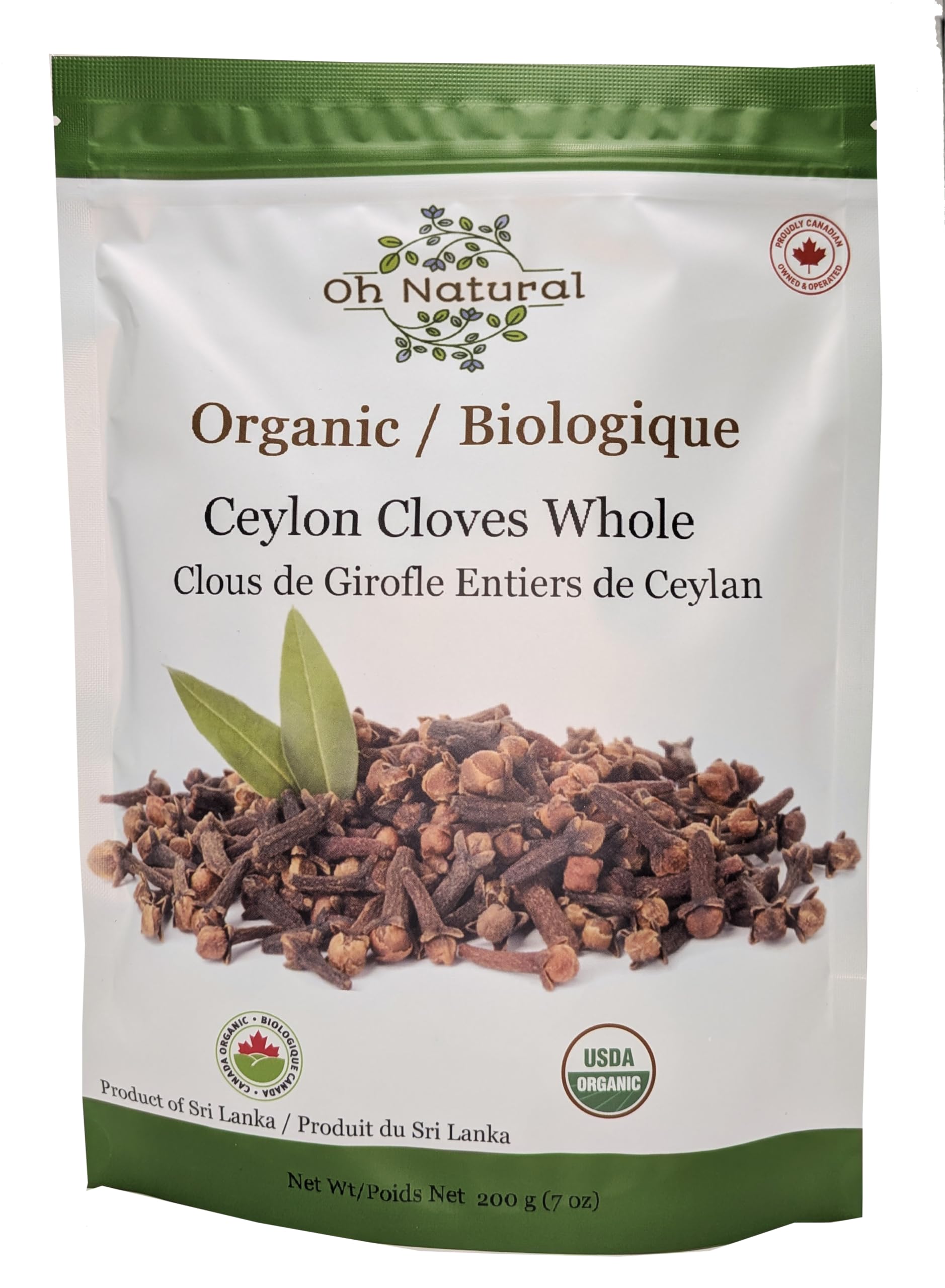 Canadian Owned | Organic Ceylon Cloves | Hand Picked | 90% headcount (7.05 Oz) 2