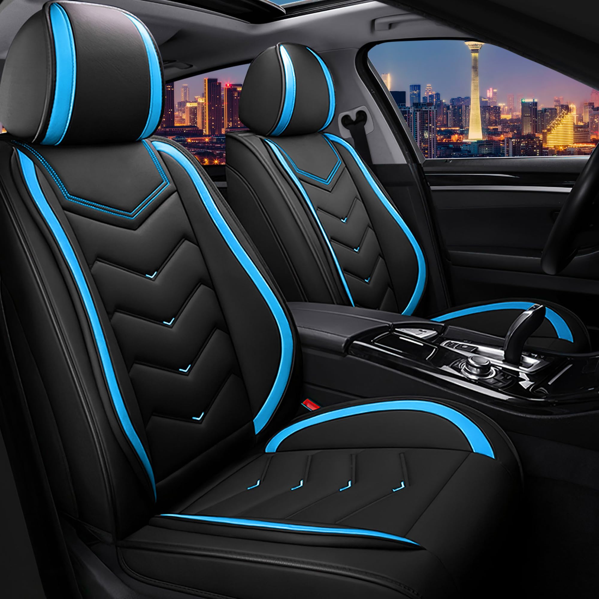 Car Seat Covers for Chevy Colorado 2004-2026, Stylish Sport Seat Cover, Premium 