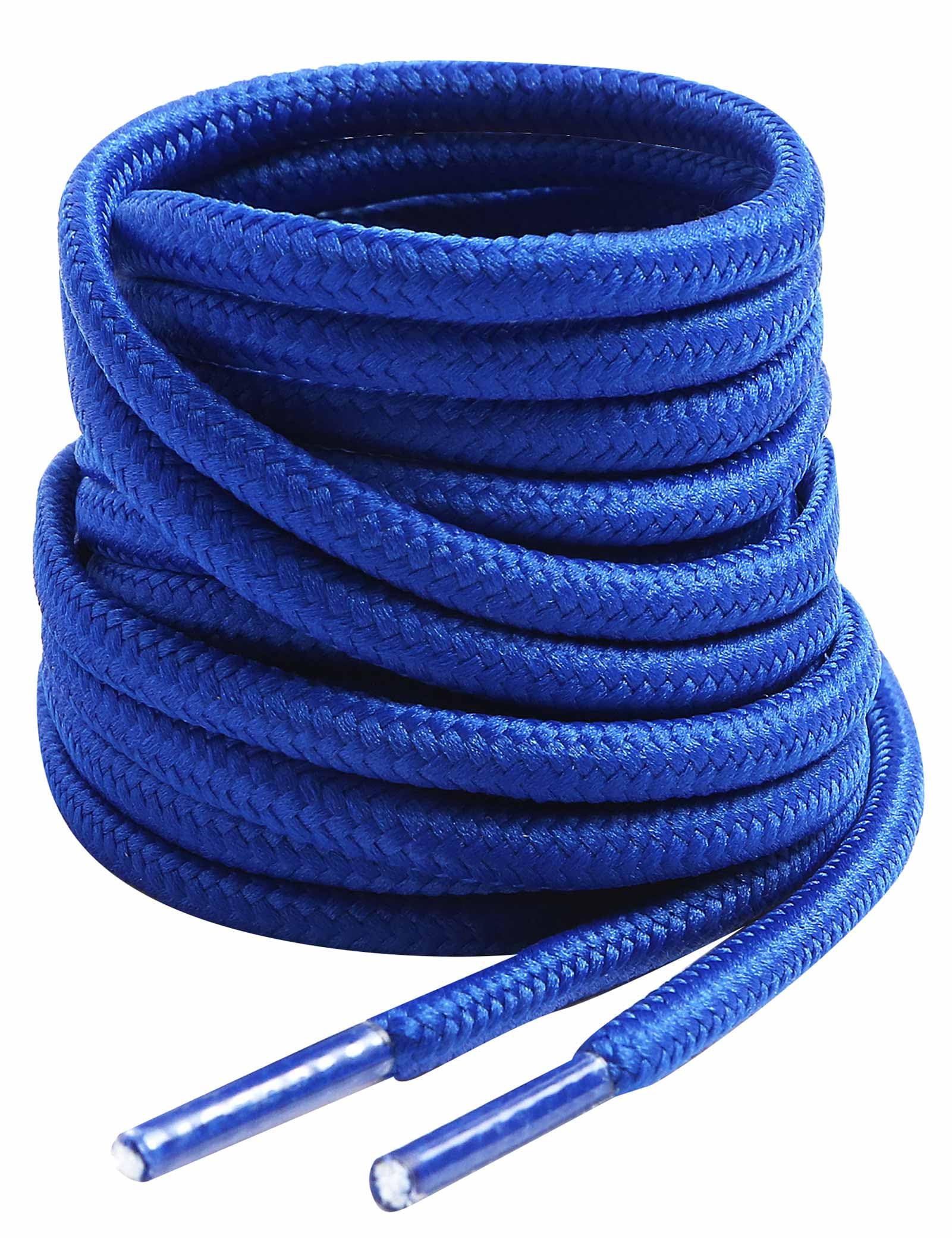 VSUDO Round Shoe Laces, Diameter 4 mm for Work Shoes, Shoelaces for Hiking/Safet