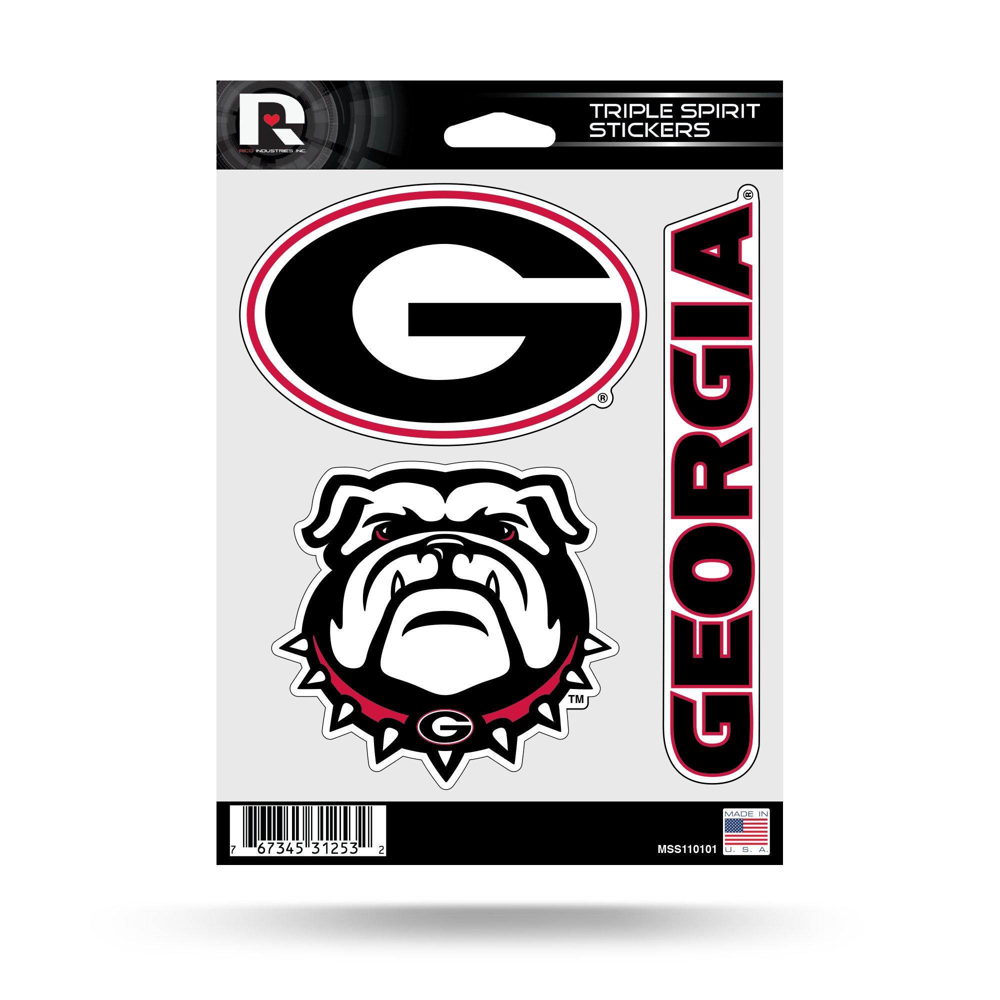 Rico Industries NCAA Alabama Design Triple Sticker Sheet