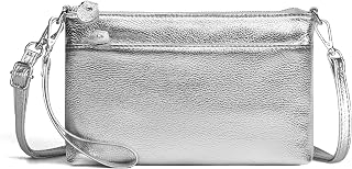 befen Genuine Leather Wristlet Clutch Wallet Purses with RFID Blocking