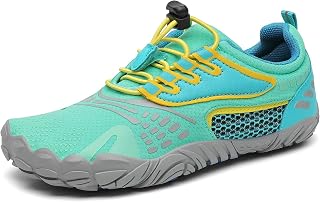 SAGUARO Children’s Barefoot Shoes, Breathable, Non-Slip Hiking Shoes, Lightweight, Soft Sports Shoes, Walking Shoes, Sizes EU 24–36 (UK Children’s 7 to Adult 3.5)
