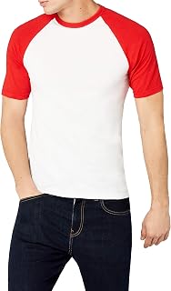 Fruit of the Loom Long Sleeve Baseball Tee Sports T-Shirt Women Men