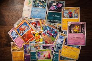The Gaming Emporium Pokemon Lot 25 Pack – Includes 5 Foil Cards with 1 Guaranteed Ultra Rare or Better, Assorted TCG Collection, Random Mix, No Duplicates