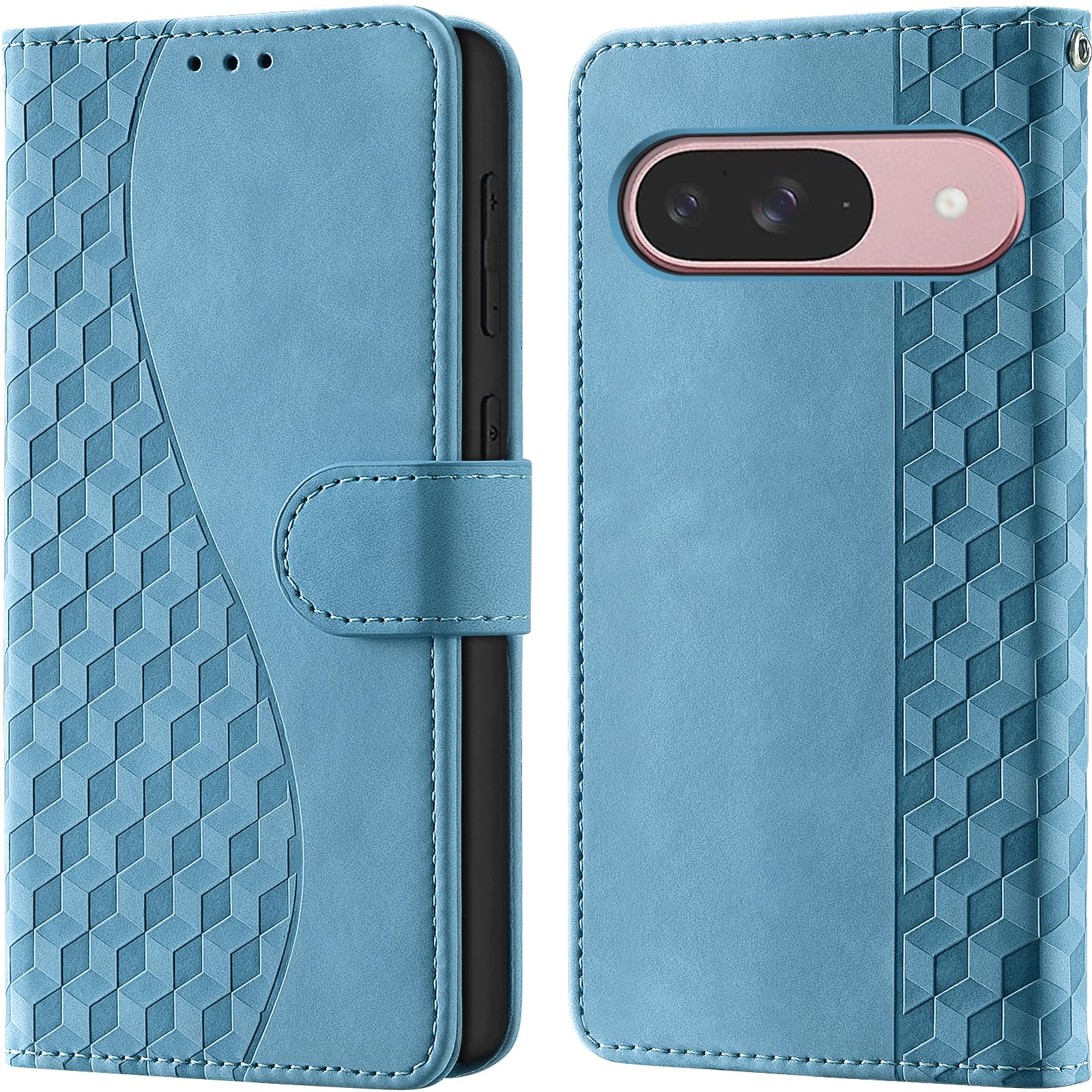 Mobile Phone Case for Google Pixel 9/9 Pro Cases Premium Leather Case RFID Block