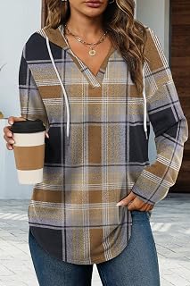 Women Fashion Hooded Tops Women Pullover Sweatshirts Oversized Long Sleeve Shirts Loose Fit