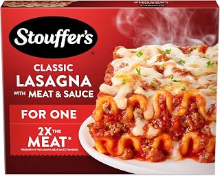 Stouffer's Classic Lasagna With Meat and Sauce, Single Serve Frozen Meal