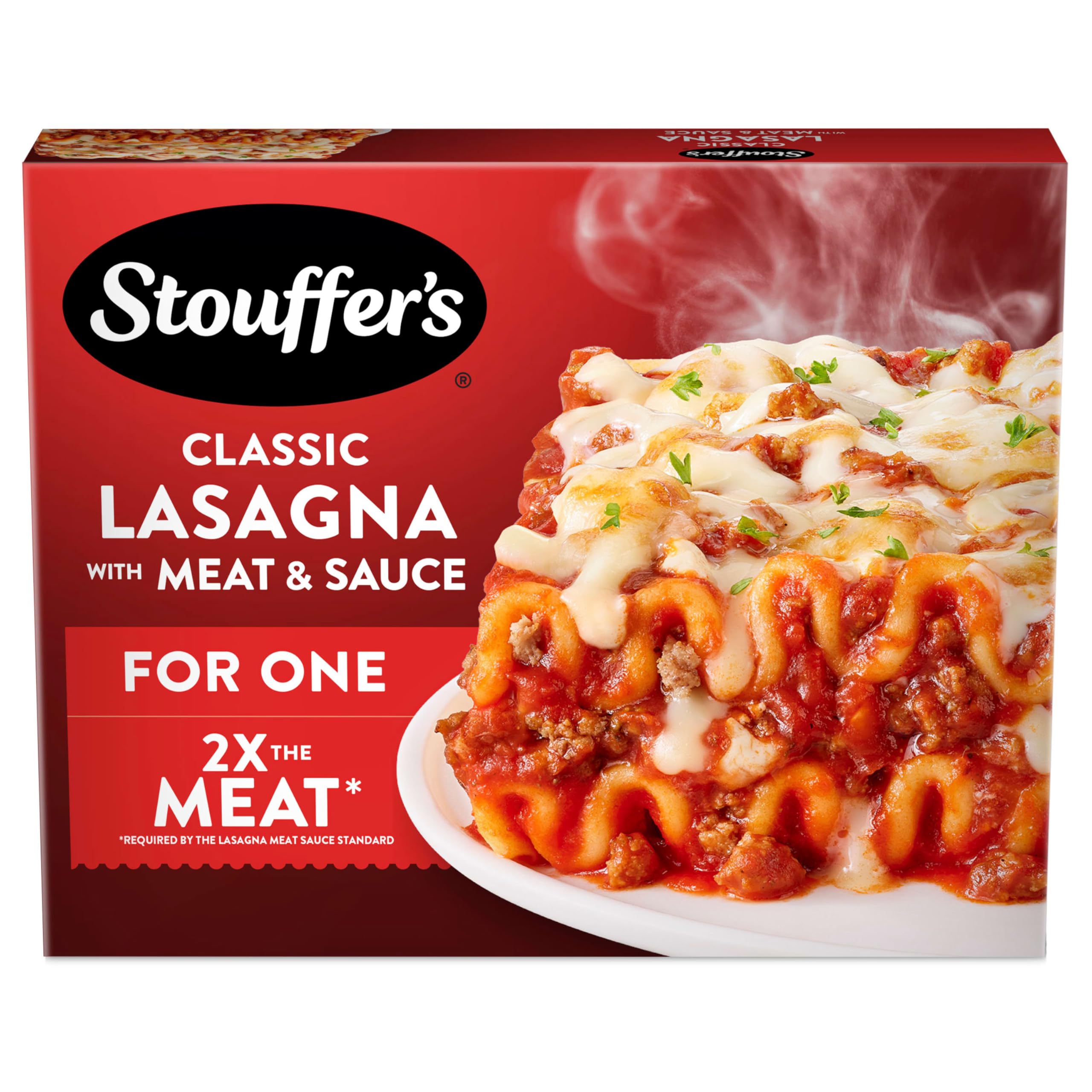 Stouffer's Classic Lasagna With Meat and Sauce, Single Serve Frozen Meal