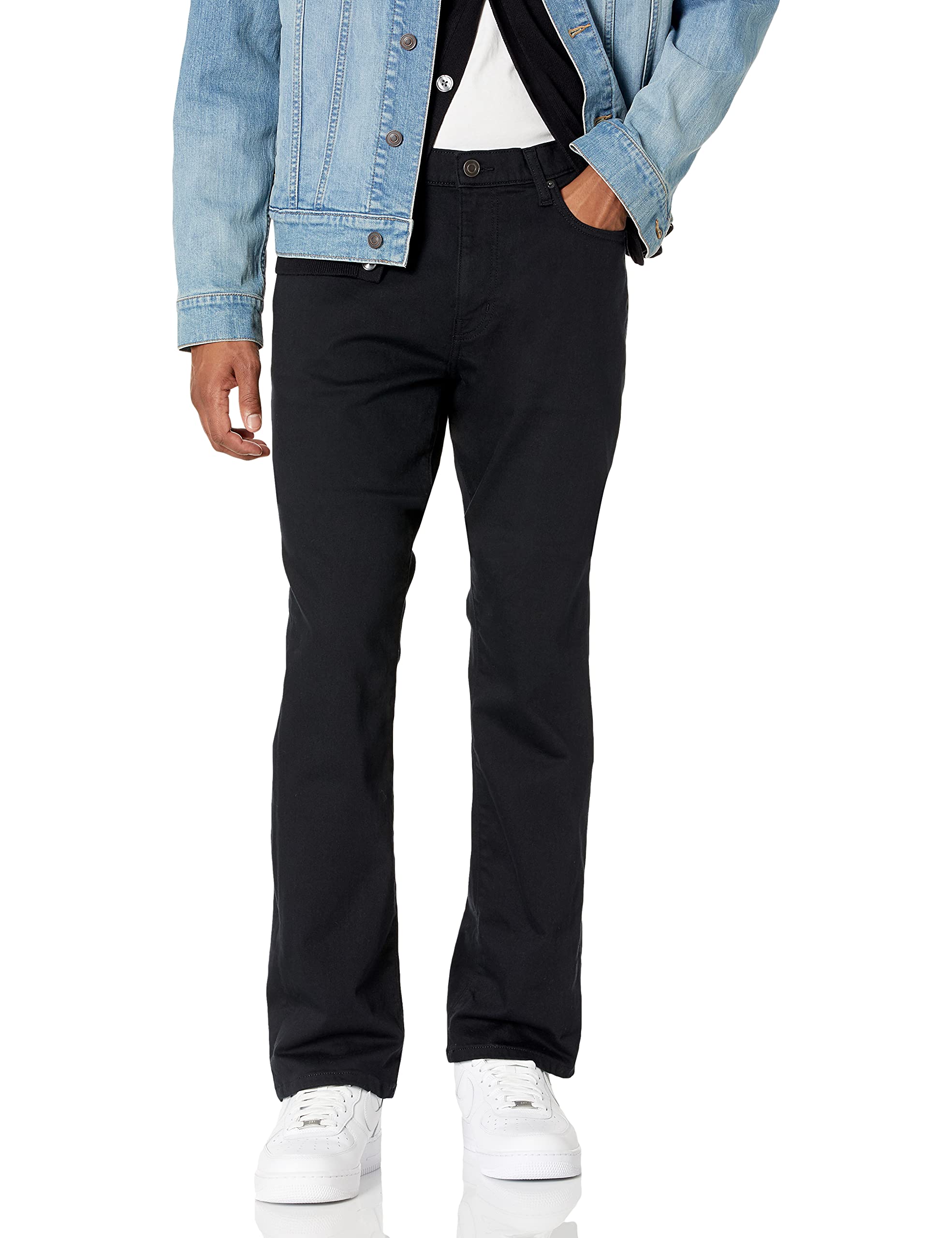 Amazon Essentials Men's Jeans, Slim Fit Stretch, Bootcut - Discontinued Colours