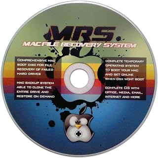MAC OS X Recovery Boot Disc CD System [compatible all Versions Mac 0SX]