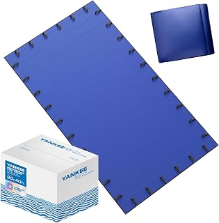 Yankee Sapphire Series 20x40 ft Rectangular Inground Pool Cover - Extra Thick & Durable, Cold- and UV-Resistant for Premium In-Ground Pool Protection