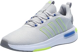 Adidas Men's Racer TR23 Sneaker, Carbon/Core Black/Team Royal Blue