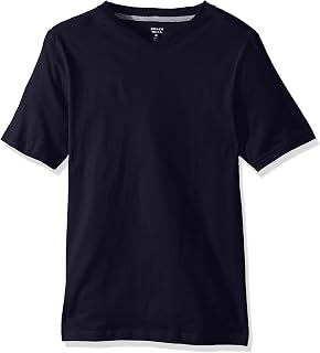 French Toast メンズ 半袖VネックTシャツ US サイズ: Medium カラー: ブルー